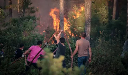 Bursa’daki orman yangınına müdahale devam ediyor