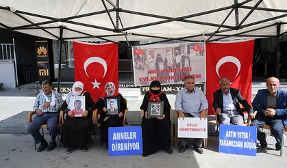 Muş'ta aileler DEM Parti önünde eylemde