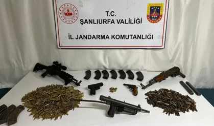Şanlıurfa'da ruhsatsız silah operasyonu