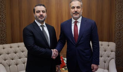Dışişleri Bakanı Fidan, Suriye Dışişleri Bakanı Şeybani ile bir araya geldi