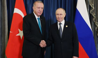 Cumhurbaşkanı Erdoğan, Rusya Devlet Başkanı Putin ile görüştü