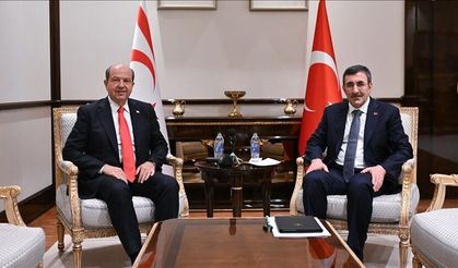 Cevdet Yılmaz KKTC Cumhurbaşkanı Erhürman’la görüştü