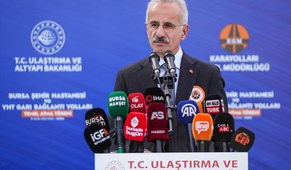 Bakan Uraloğlu Bursa'da temel atma töreninde konuştu
