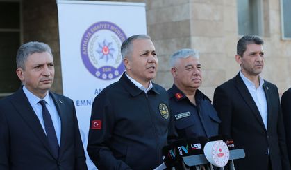 Bakan Yerlikaya'dan 'Narkokapan Antalya-2' açıklaması