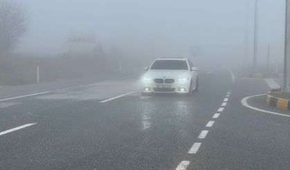 Kastamonu'da sis etkili oluyor