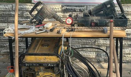 Samsun'da kaçak kazı yapan 7 kişi suçüstü yakalandı