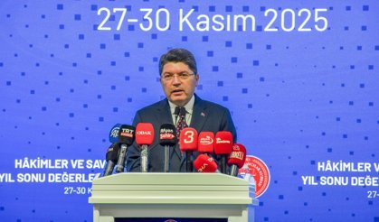 Bakan Tunç HSK Yıl Sonu Değerlendirme Toplantısı'nda konuştu