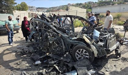 İsrail Lübnan'ın güneyinde bir araca İHA saldırısı düzenledi