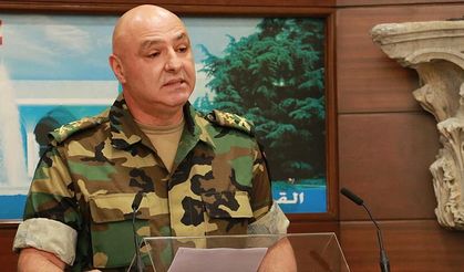 Lübnan Genelkurmay Başkanı'ndan İsrail saldırılarıyla ilgili açıklama