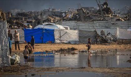 Gazze’de soğuk ve yağış engelli bireyleri zorluyor