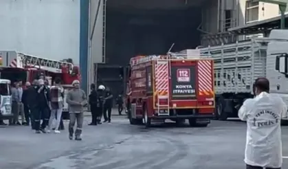 Konya'da şekerleme fabrikasında patlama