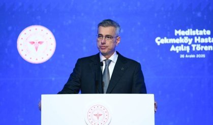 Bakan Memişoğlu Medistate Çekmeköy Hastanesi Açılış Töreni'nde konuştu