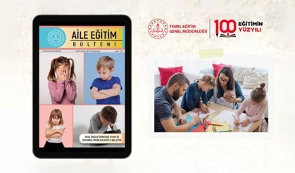 MEB'in ailelere özel eğitim bülteni yayımlandı
