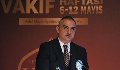 Bakan Ersoy Vakıflar Haftası Programı'nda konuştu