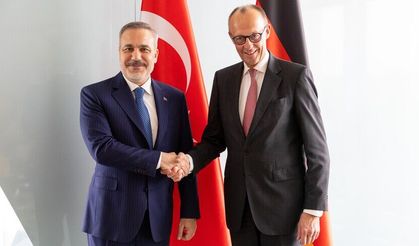 Dışişleri Bakanı Fidan Almanya Başbakanı Merz ile görüştü