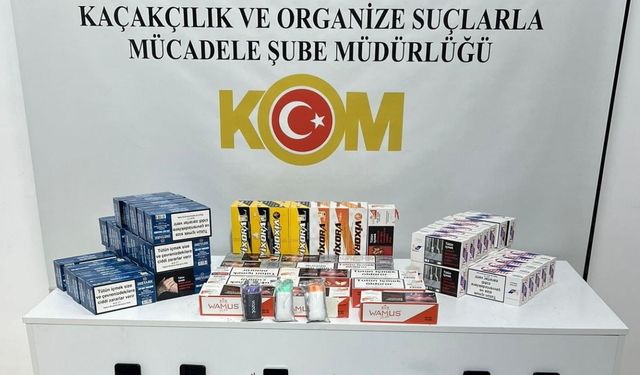 Samsun'da kaçakçılık operasyonunda 2 şüpheli yakalandı