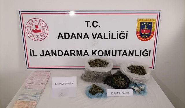 Adana'da uyuşturucu operasyonunda 3 zanlı yakalandı