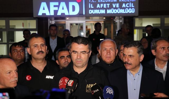 AFAD Başkanı Memiş, Erzurum'da koordinasyon toplantısında konuştu