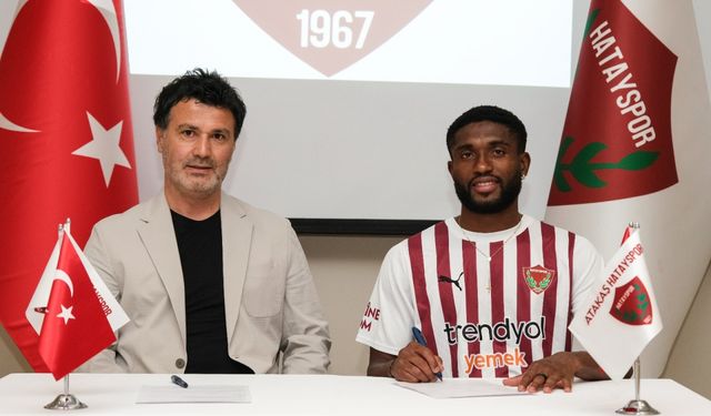 Hatayspor, Nijeryalı sağ kanat Bamgboye'yi transfer etti