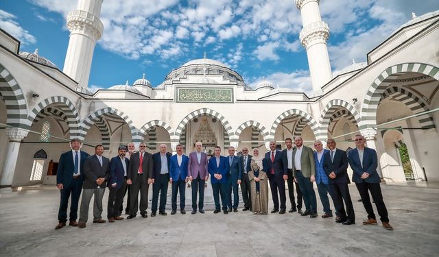 TBMM Başkanı Kurtulmuş, ABD'deki Müslüman toplum liderleriyle bir araya geldi