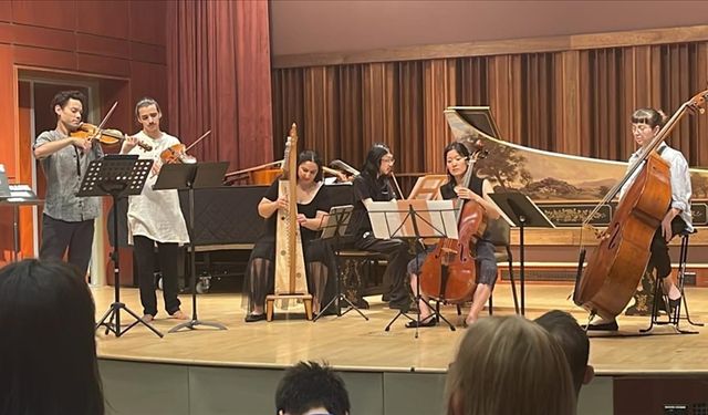 "Amherst Early Music" festivalinde Arp sanatçısı Zeynep Öykü sahne aldı