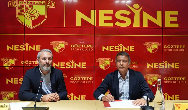 Göztepe, Nesine şirketi ile sponsorluk anlaşması imzaladı