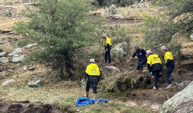 Kayseri'de sele kapıldığı değerlendirilen kişiyi arama çalışması sürüyor