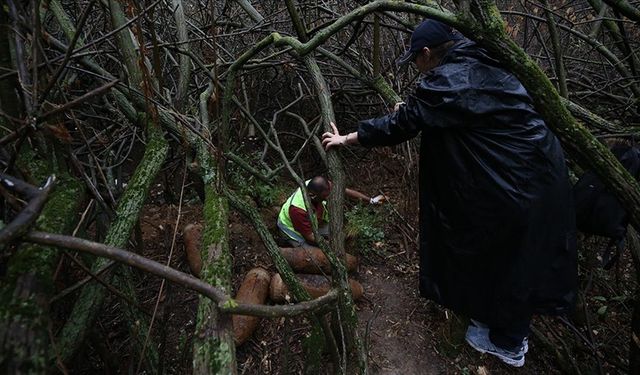 Gelibolu Yarımadası'nda 109 yıl boyunca patlamamış top mermileri keşfedildi