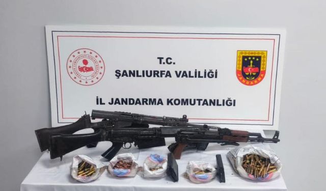 Şanlıurfa'da silah kaçakçılığı operasyonunda 5 şüpheli yakalandı