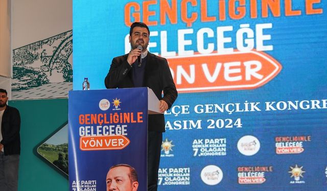 AK Parti'li İnan, Bağlar Gençlik Kolları 7. Olağan Kongresi'nde konuştu: