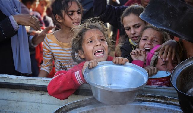 Gazze'de 60 bin çocuk yetersiz beslenme nedeniyle ciddi sağlık sorunlarıyla karşı karşıya