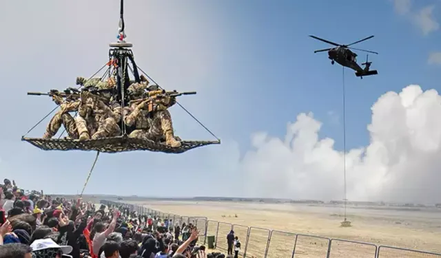 KKTC'de TEKNOFEST rüzgarı! İkinci günde özel kuvvetlerin gösterisi nefes kesti