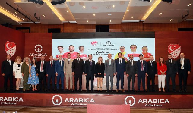 Arabica Coffee House, A Millî Futbol Takımı’nın resmî sponsoru oldu