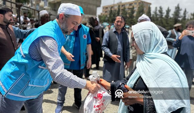 TDV, Afganistan'da yaklaşık 200 bin ihtiyaç sahibine kurban eti ulaştırdı