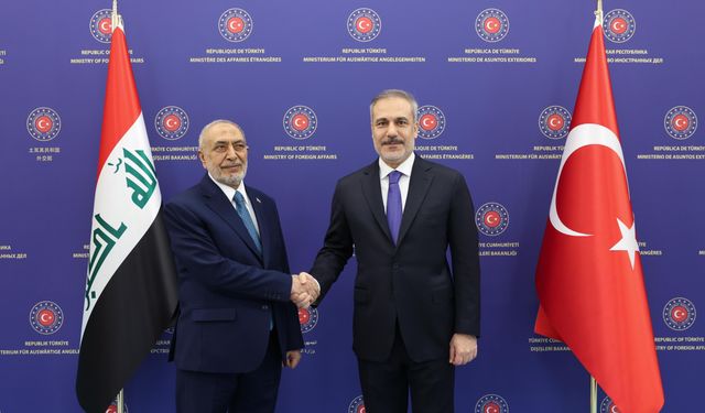 Bakan Fidan, Irak Meclis Başkanı’nı ağırladı