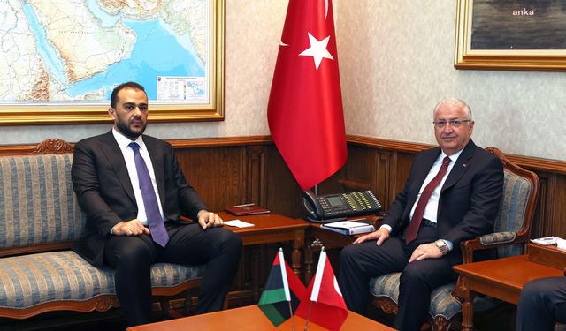 Bakan Güler, Libya Savunma Bakan Vekili Zubi ile görüştü