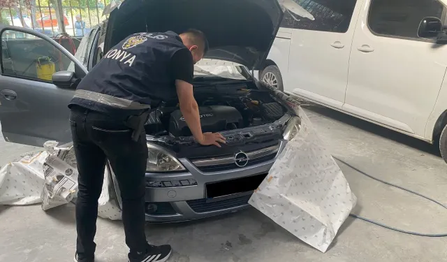 Konya merkezli "Change" araç operasyonu