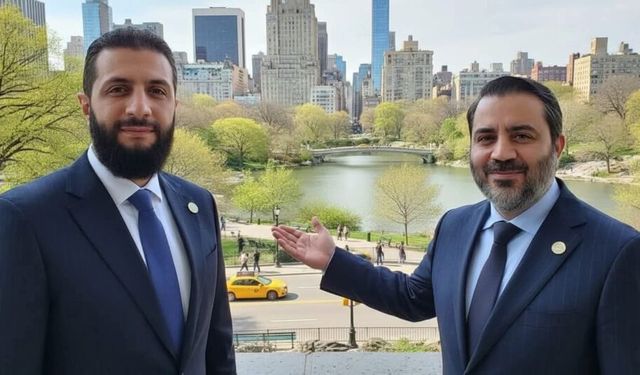 Suriye lideri Şara diasporayla görüştü