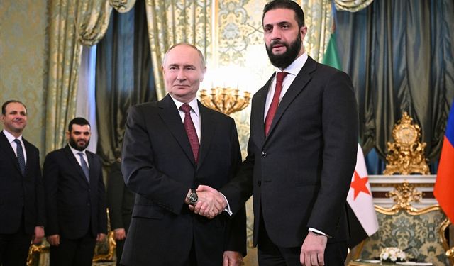 Putin ile Şara Moskova’da bir araya geldi
