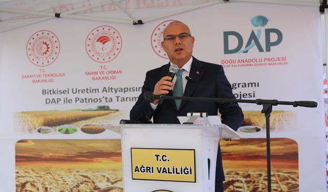 Ağrı’da çiftçilere 200 ton buğday tohumu dağıtıldı