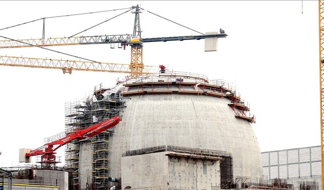Akkuyu Nükleer Güç Santrali'nde çalışmalar devam ediyor