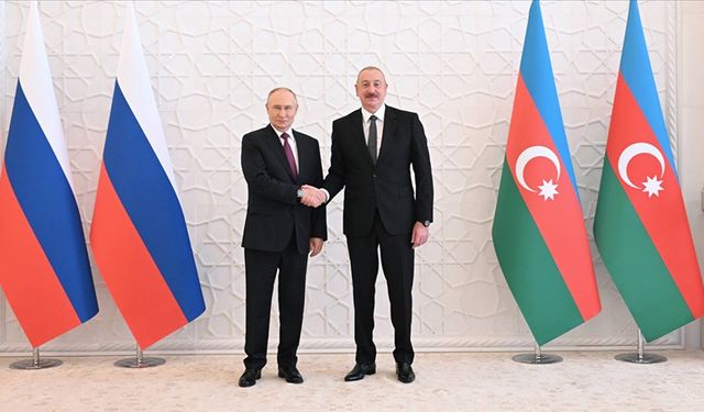 Putin ve Aliyev bölgesel iş birliğini görüştü