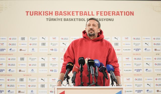 A Milli Erkek Basketbol Takımı'nda medya günü yapıldı
