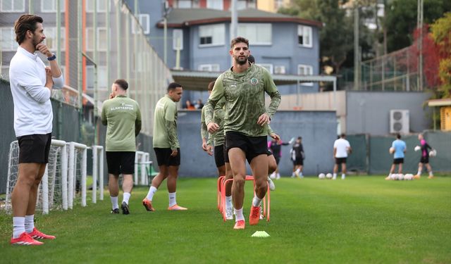 Alanyaspor, Samsunspor maçının hazırlıklarına başladı