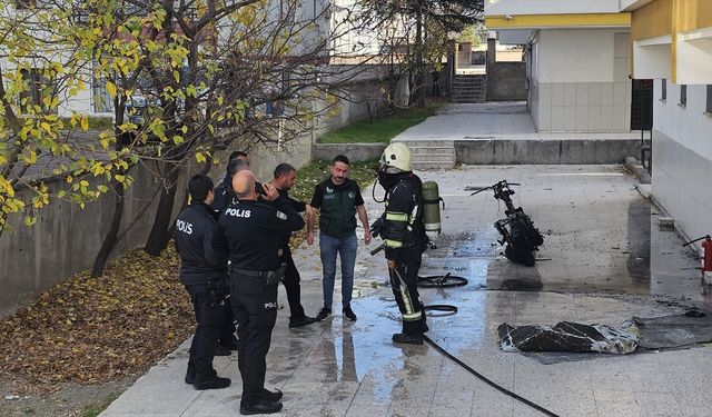 Çorum'da çıkan yangında 7'si çocuk 9 kişi dumandan etkilendi