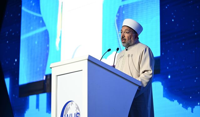 Diyanet İşleri Başkanı Arpaguş, 11. Dünya Helal Zirvesi'nde konuştu: