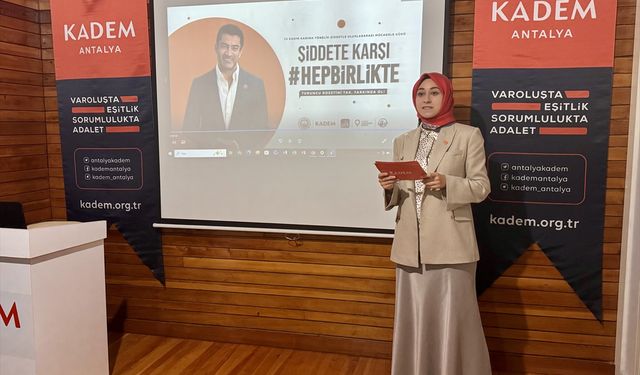 KADEM'den 'Şiddete Karşı Hep Birlikte' kampanyası