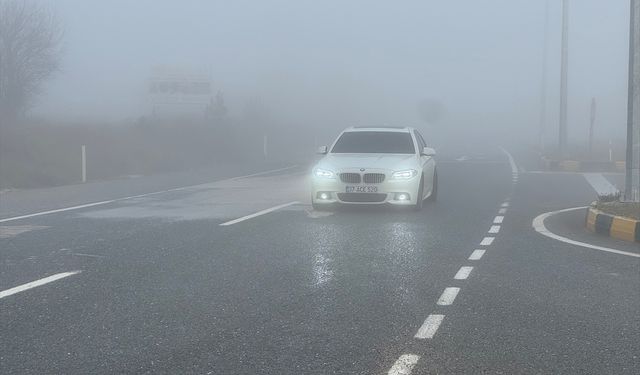 Kastamonu'da sis etkili oluyor
