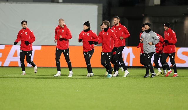 Samsunspor, Breidablik maçının hazırlıklarını tamamladı