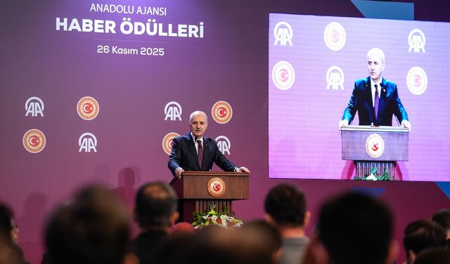 TBMM'de Anadolu Ajansı Haber Ödülleri Töreni düzenlendi